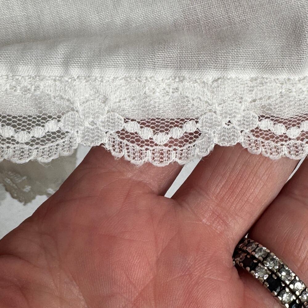 Vintage 1970s Handmade Christening Baptism Gown Lace Heirloom Baby 6-12M - Picture 6 of 15